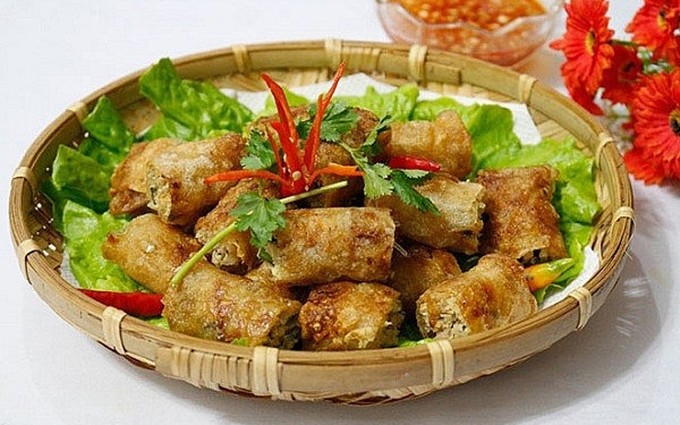El Nem (rollito frito) de Vietnam como uno los platos mundiales favoritos de los franceses.
