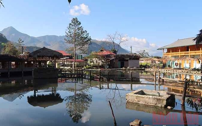 Los modelos de turismo comunitario hacen de Ngoc Chien un destino atractivo. (Fotografía: Nhan Dan)