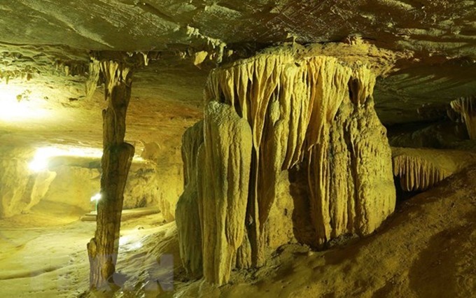 La cueva de Nguom Ngao en el geoparque de Non Nuoc Cao Bang. (Fotografía: VNA)