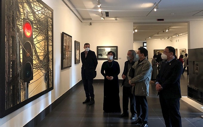 Inauguran espacio de arte contemporáneo en el Museo de Bellas Artes de Vietnam. (Fotografía: hanoimoi.com.vn)