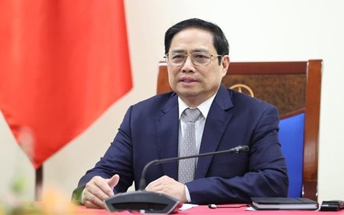 El primer ministro de Vietnam, Pham Minh Chinh (Fotografía: VNA)