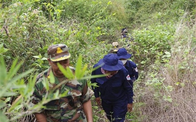 Provincia vietnamita se esmera en repatriar restos de soldados voluntarios caídos en Camboya. (Fotografía: VNA)