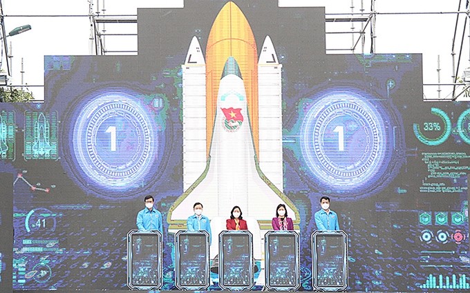 Acto de lanzamiento del Mes de la Juventud 2022. (Fotografía: doanthanhnien.vn)