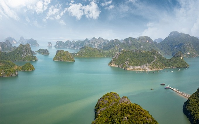 Bahía de Ha Long. (Fotografía: Nhan Dan)