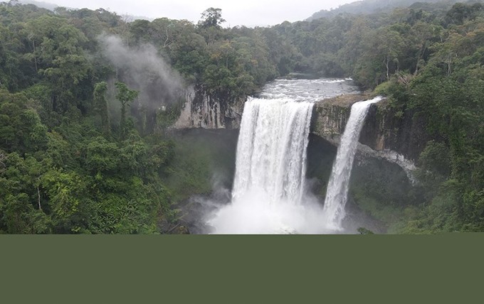 Una vista de la Reserva Mundial de la Biosfera de Kon Ha Nung. (Fotografía: VNA)