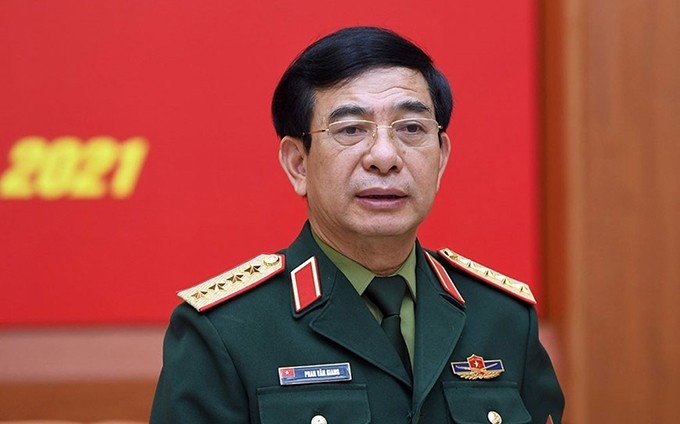 El ministro de Defensa de Vietnam, general Phan Van Giang. (Fotografía: qdnd.vn)