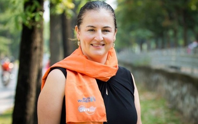 Elisa Fernández Sáenz, representante de ONU Mujeres en Vietnam. (Fotografía: ONU Mujeres)