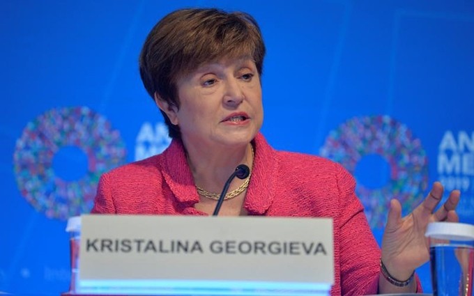 La directora gerente del FMI, Kristalina Georgieva. (Fotografía: Reuters)