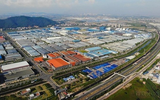 El panorama del Parque Industrial Van Trung (Fuente:VNA)