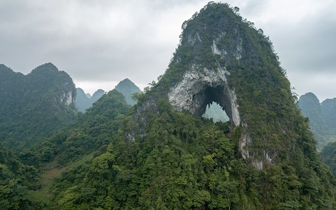 El monte Mat Than en la provincia de Cao Bang (Fotografía: VOV)