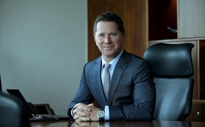 Tim Evans, director general del banco HSBC Vietnam (Foto: VNA)
