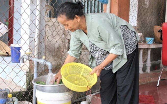 Esfuerzos de la provincia Quang Ngai por suministrar agua potable al área rural