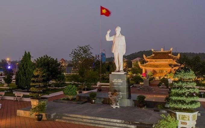 El sitio conmemorativo del Presidente Ho Chi Minh en isla Co To. (Fotografía: VNA)