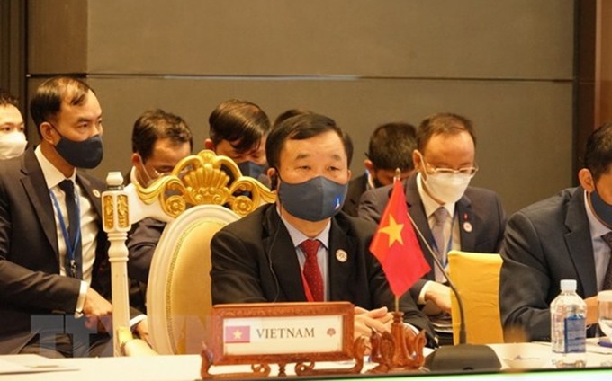 Delegación de Vietnam (Foto: VNA)