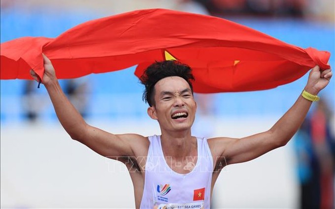 El atleta Hoang Nguyen Thanh. (Fotografía: VNA)