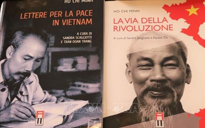  Libros "Ho Chi Minh – Cartas por la Paz en Vietnam" y "La vida del revolucionario" (Foto: ICTPress)
