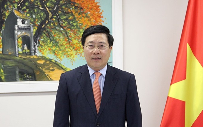 El viceprimer ministro de Vietnam, Pham Binh Minh (Foto: VNA)