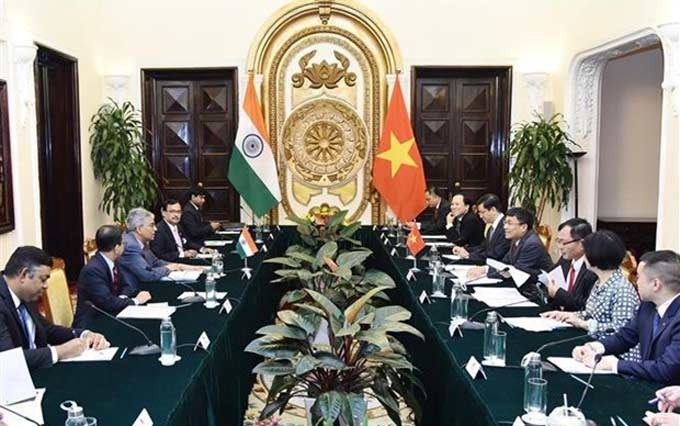 Vietnam y la India efectúan la duodécima consulta política. (Fotografía: baoquocte.vn)