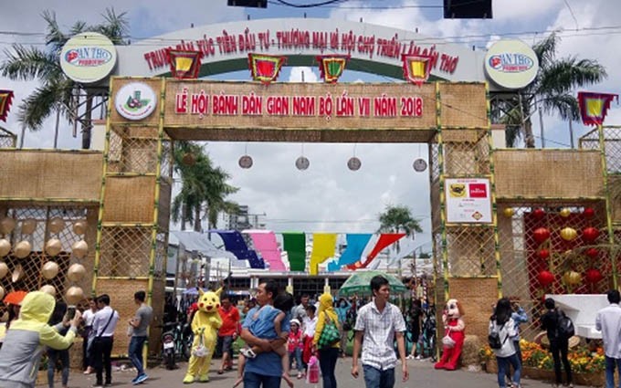 Festival de pasteles tradicionales de región sureña de Vietnam