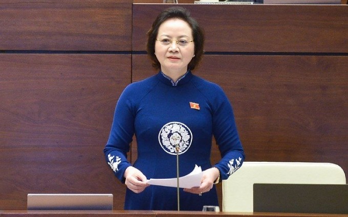 La ministra del Interior, Pham Thi Thanh Tra. (Foto: VNA)