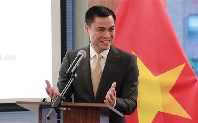 El embajador Dang Hoang Giang, representante permanente de Vietnam ante las Naciones Unidas. (Fotografía: VNA)