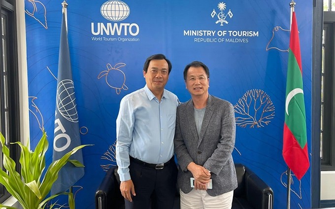 Nguyen Trung Khanh (izquierda) y Harry Hwang. (Fotografía: Administración General de Turismo de Vietnam)