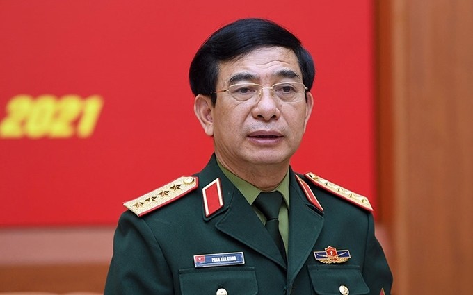 El ministro de Defensa de Vietnam, general Phan Van Giang. (Fotografía: qdnd.vn)