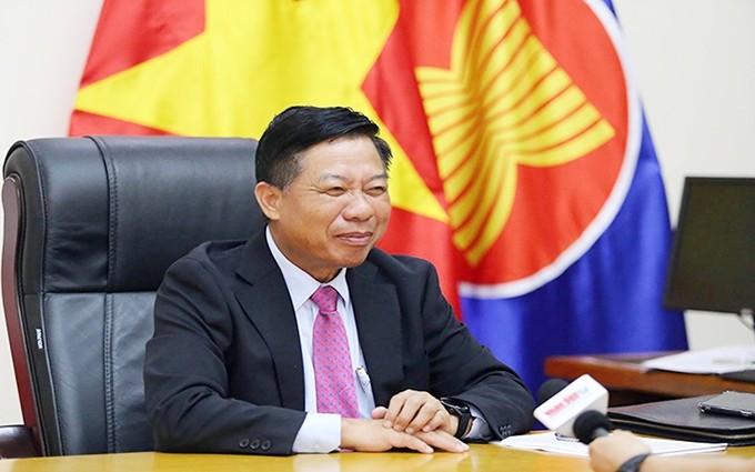 El embajador Nguyen Huy Tang. (Fotografía: Nhan Dan)