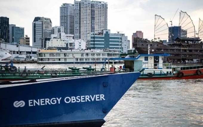 El Energy Observer. (Fotografía: dantri.com.vn)