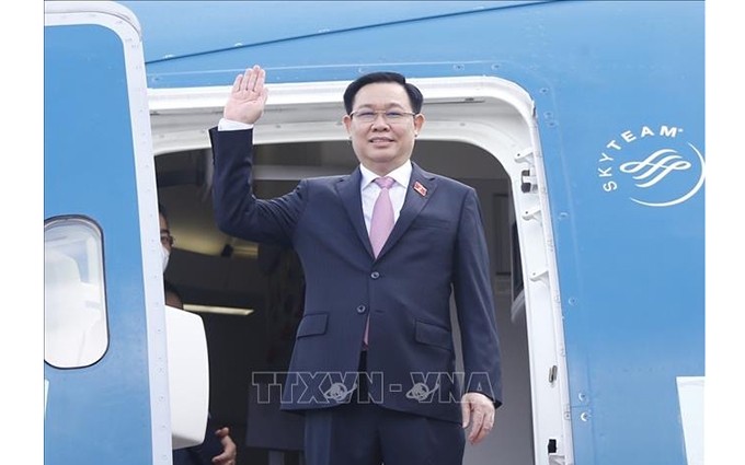El presidente de la Asamblea Nacional de Vietnam, Vuong Dinh Hue. (Fotografía: VNA) 