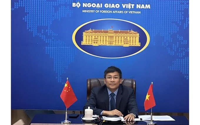 El viceministro de Relaciones Exteriores vietnamita Nguyen Minh Vu. (Fotografía: VNA)
