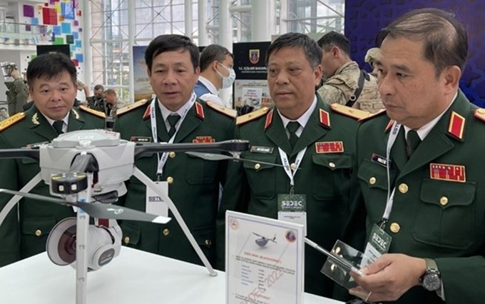 Vietnam asiste a Exposición de Seguridad y Defensa SEDEC-2022. (Fotografía: VNA) 