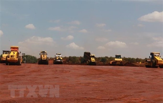 Con una superficie de más de cinco mil 580 hectáreas, el Aeropuerto Internacional de Long Thanh se extende por seis comunas en el distrito de Long Thanh. (Fotografía: VNA)