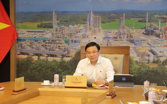 El director general de PVN, Le Manh Hung. (Fotografía: VNA) 