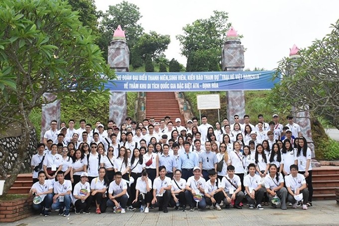 Participantes en el Campamento de 2019. (Fotografía: baoquocte.vn)