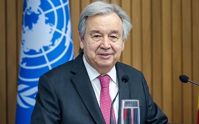 El secretario general de la Organización de las Naciones Unidas (ONU), Antonio Guterres. (Fotografía: VNA)