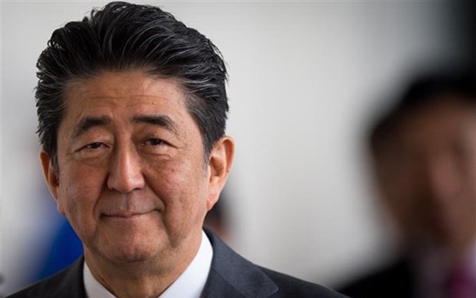 El ex primer ministro nipón Shinzo Abe. (Fotografía: VNA)