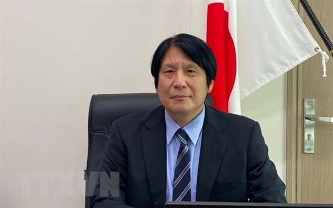El cónsul general de Japón en Da Nang, Yakabe Yoshinori. (Fotografía: VNA)
