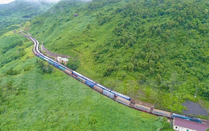 La línea ferroviaria del Norte. (Fotografía: VNA)