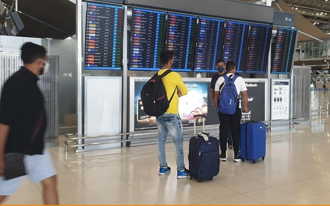 En un aeropuerto en Tailandia. (Fotografía: Nhan Dan)