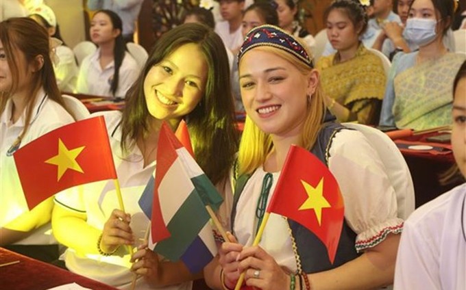 La campaña cuenta con la participación de 107 jóvenes vietnamitas que residen en 25 países y territorios. (Fotografía: VNA) 