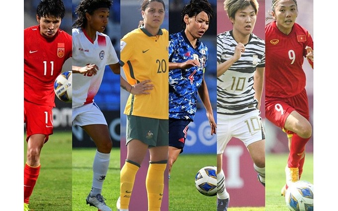 Seis estrellas asiáticas previstas a brillar en la próxima Copa Mundial Femenina de la FIFA 2023. (Fotografía: FIFA) 