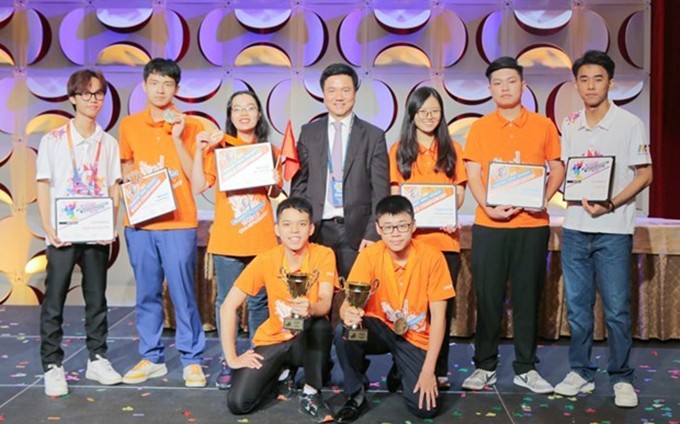 Resaltan resultado sin precendentes de Vietnam en Campeonato Mundial de Microsoft Office. (Fotografía: VNA) 