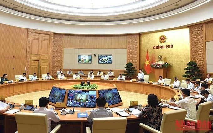 Panorama de la reunión (Fotografía: Nhan Dan)