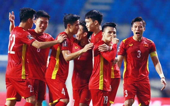 La selección vietnamita de fútbol masculino. (Fotografía: bongdaplus.vn)