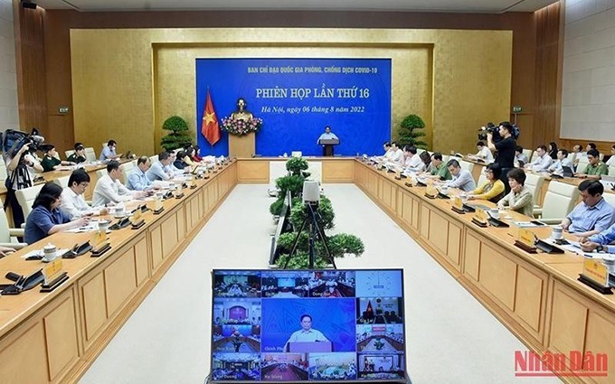 Panorama de la reunión. (Fotografía: Nhan Dan)