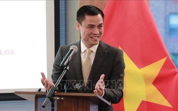 Embajador Dang Hoang Giang, representante de Vietnam en las Naciones Unidas. (Fotografía: VNA) 