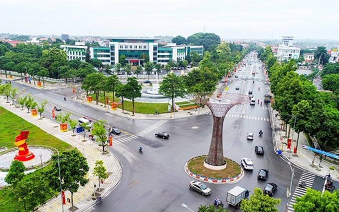 Panorama de la ciudad de Viet Tri en Phu Tho. (Fotografía: VNA)