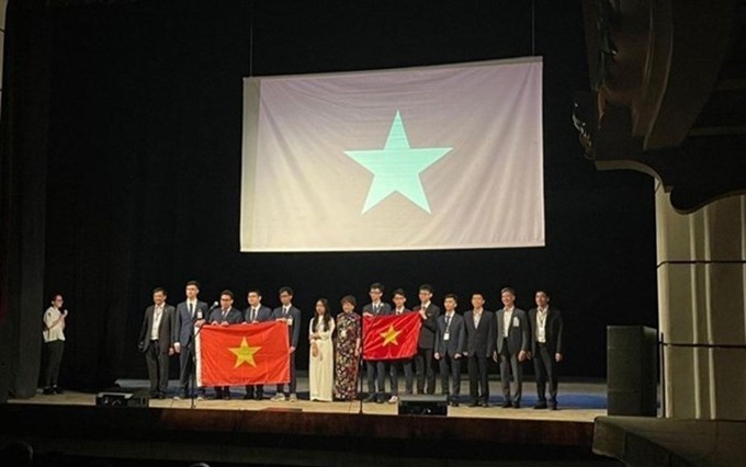 La delegación de Vietnam. (Fotografía: hanoimoi.com.vn)