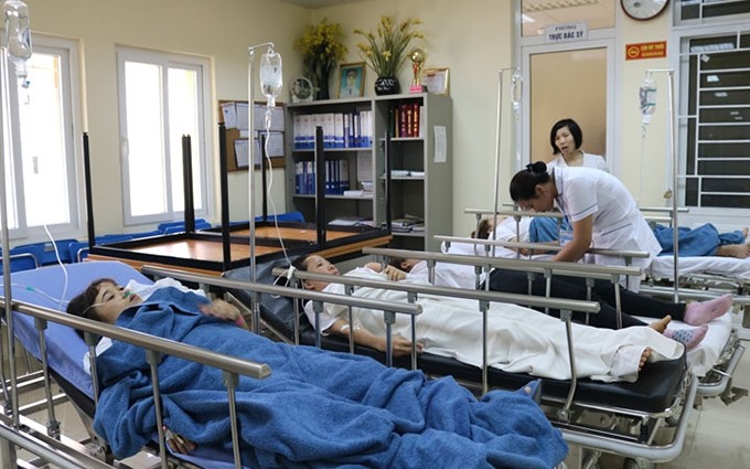 Tratamiento médico en Vietnam. (Fuente: VNA)